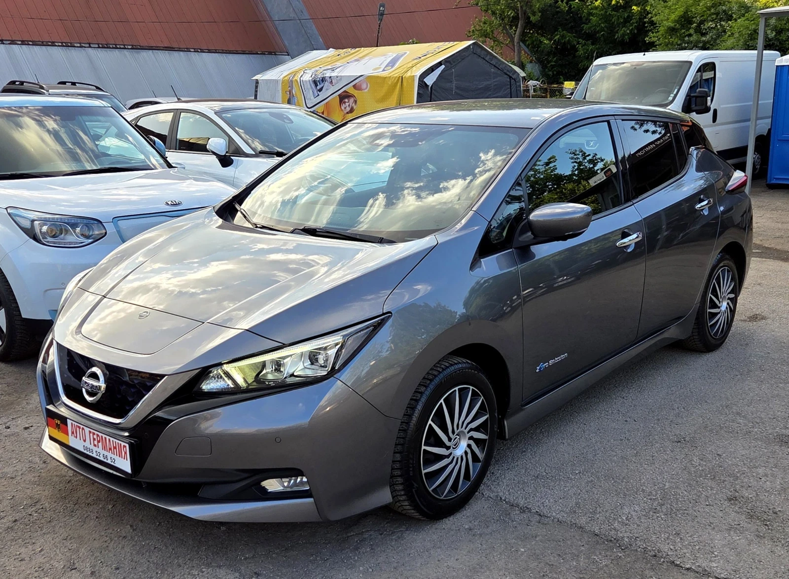 Nissan Leaf  TEKNA/Full LED360 Кожа, Нави  - изображение 7