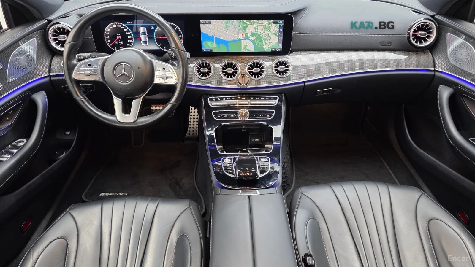 Mercedes-Benz CLS 300 AMG* LINE* BURMESTER* ПОДГРЕВ* КАМЕРА* SUNROOF* , снимка 5 - Автомобили и джипове - 54859700