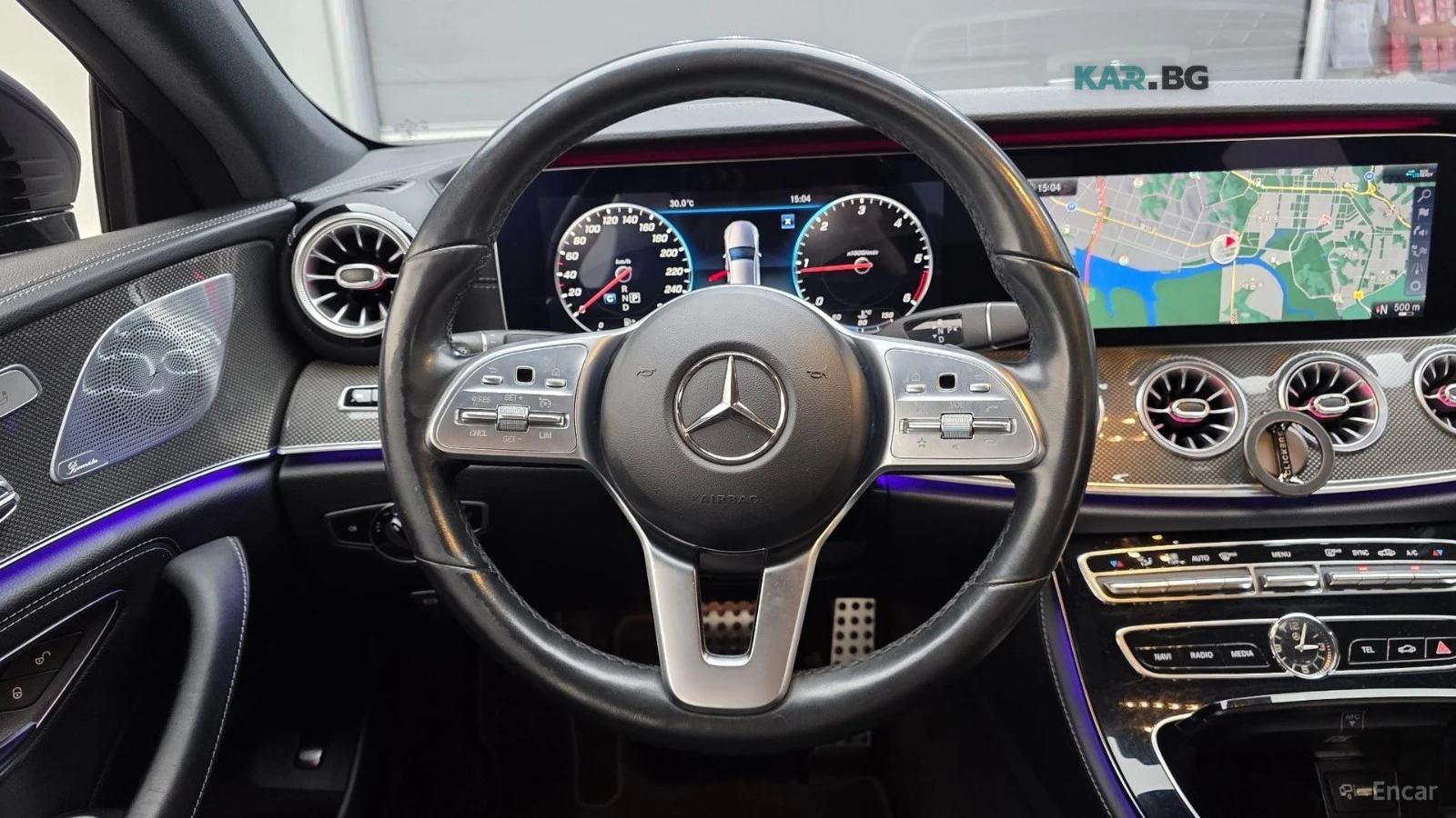 Mercedes-Benz CLS 300 AMG* LINE* BURMESTER* ПОДГРЕВ* КАМЕРА* SUNROOF* , снимка 6 - Автомобили и джипове - 54859700