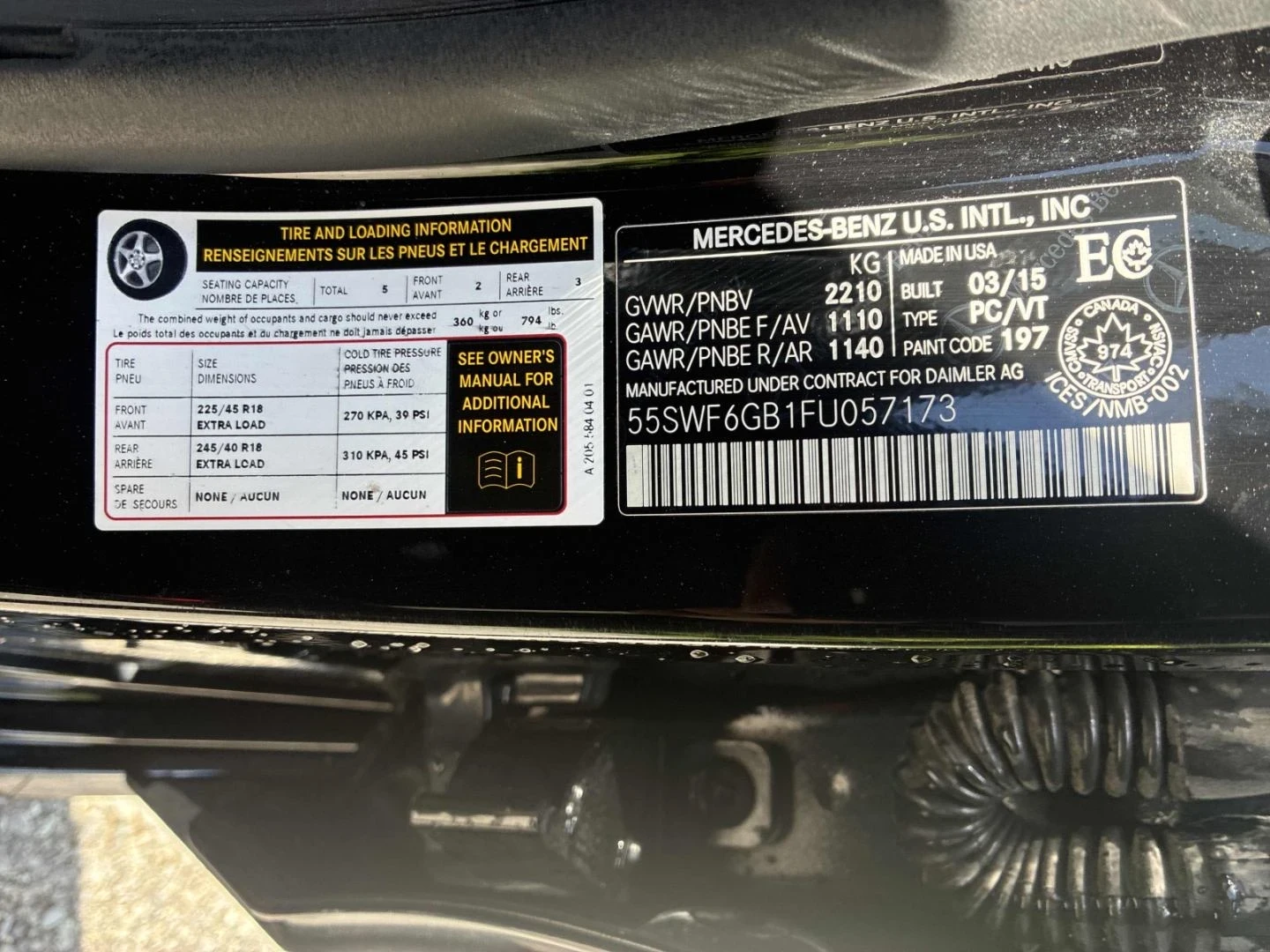 Mercedes-Benz C 400 Amg-pkg* Burmester* Шибидах* Подгрев* Задна камера, снимка 12 - Автомобили и джипове - 55048919