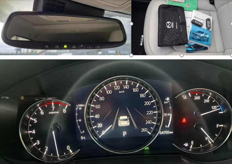 Mazda CX-5 GT, 2, 5L, 4x4, Distronic, Head Up, BOSE, Michelin, снимка 14 - Автомобили и джипове - 52591916