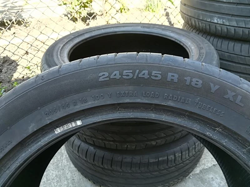 Гуми Летни 245/45R18, снимка 5 - Гуми и джанти - 21480420