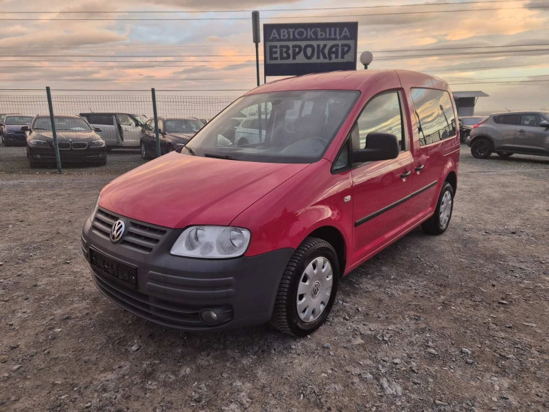 VW Caddy Life 1.6i 102кс ГАЗ, снимка 1 - Автомобили и джипове - 48069525