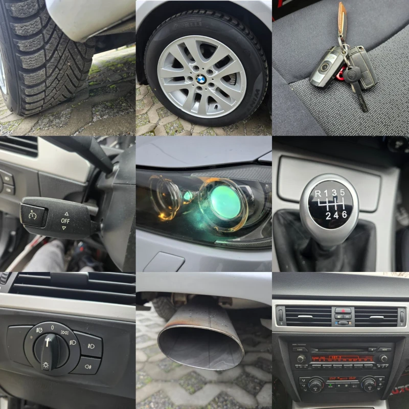 BMW 320 2.0D-163кс= 108.000км= 6ск= АВТОПИЛОТ= КСЕНОН, снимка 17 - Автомобили и джипове - 53219544