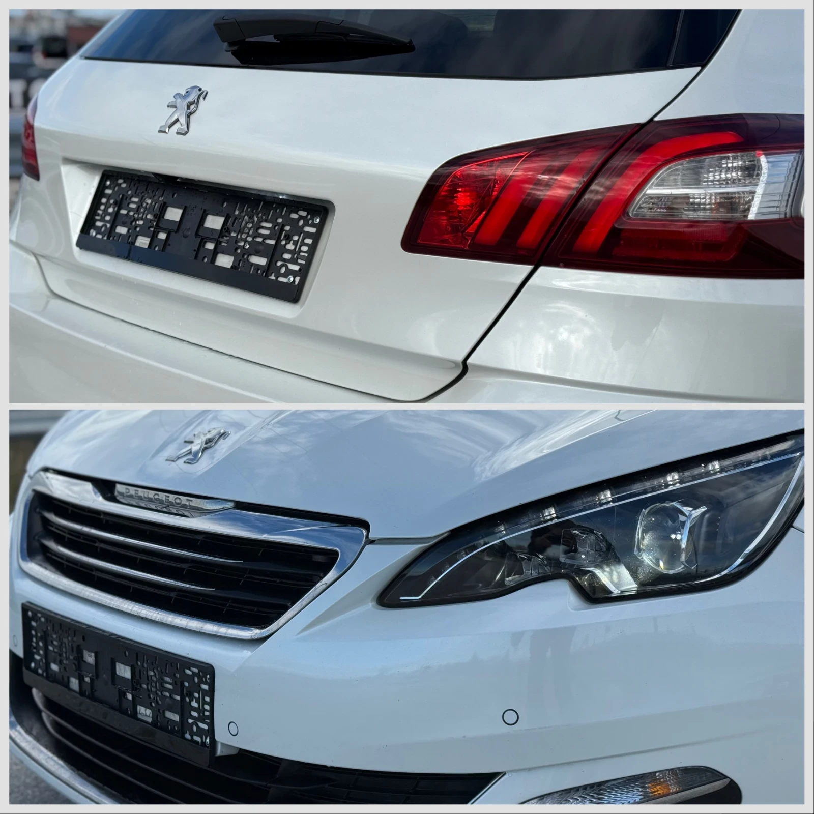 Peugeot 308 2.0 BLUE-HDI::PANORAMA::KEYLESS:: | Mobile.bg   7