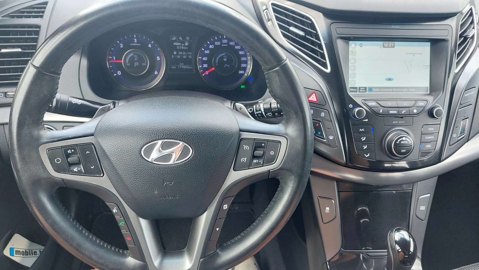 Hyundai I40 1.7 NAVI-ТОП, снимка 16 - Автомобили и джипове - 54957313