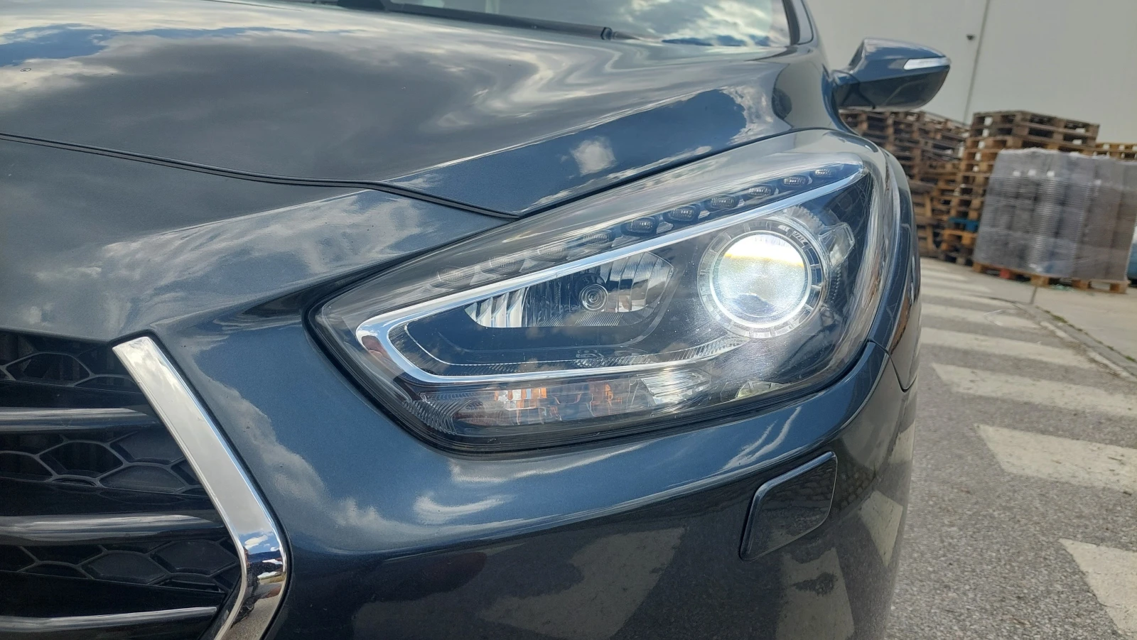 Hyundai I40 1.7 NAVI-ТОП, снимка 4 - Автомобили и джипове - 54957313