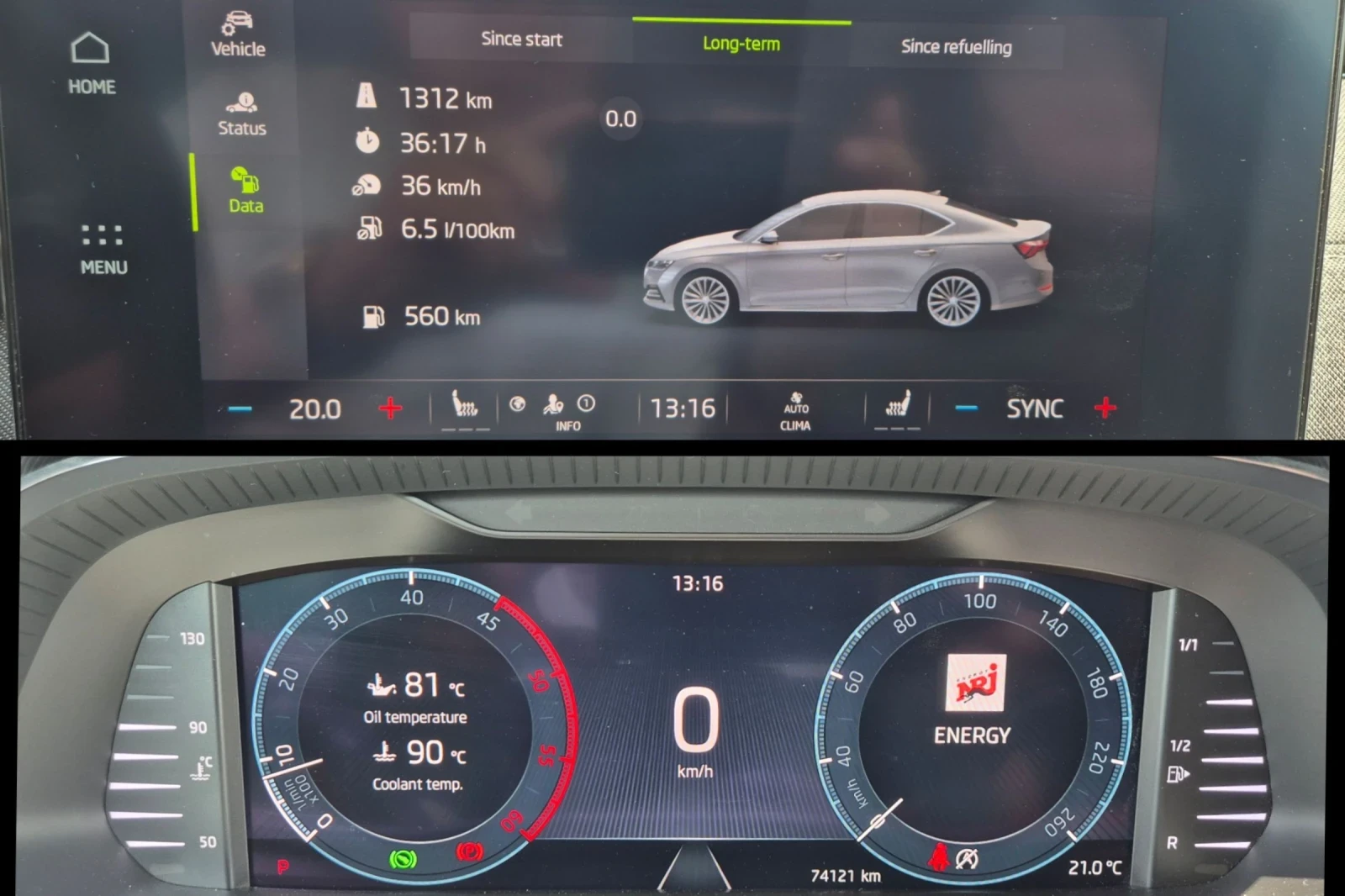 Skoda Octavia Edition 2.0TDI 150hp, снимка 13 - Автомобили и джипове - 55179128