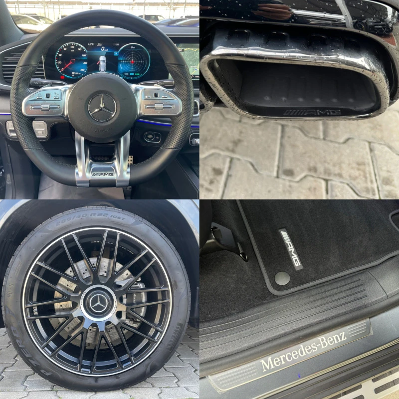 Mercedes-Benz GLE 63 S AMG 580 AMG#DISTR#ОБДУХ#PANO#360* CAM#ГАРАНЦИЯ, снимка 14 - Автомобили и джипове - 43435414