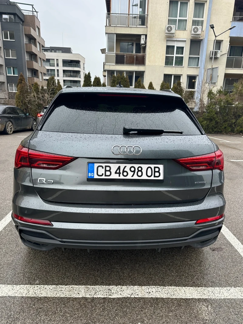Audi Q3 45 TFSI 3xS-Line, Black Optic, Pano, Leather, снимка 5 - Автомобили и джипове - 52837554