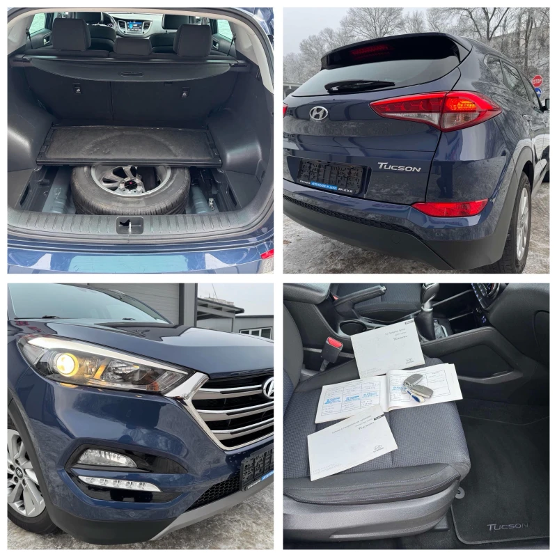 Hyundai Tucson 1.7CRDI* LED* NAVI* TOP* EVRO6, снимка 17 - Автомобили и джипове - 53181988