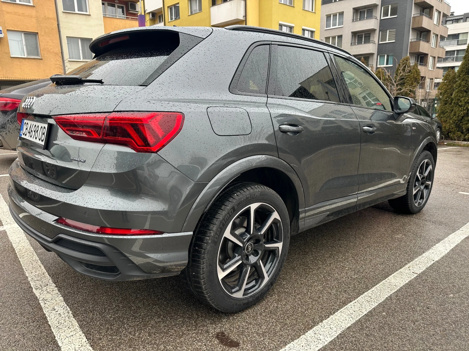 Audi Q3 45 TFSI 3xS-Line, Black Optic, Pano, Leather | Mobile.bg � ����������� 6