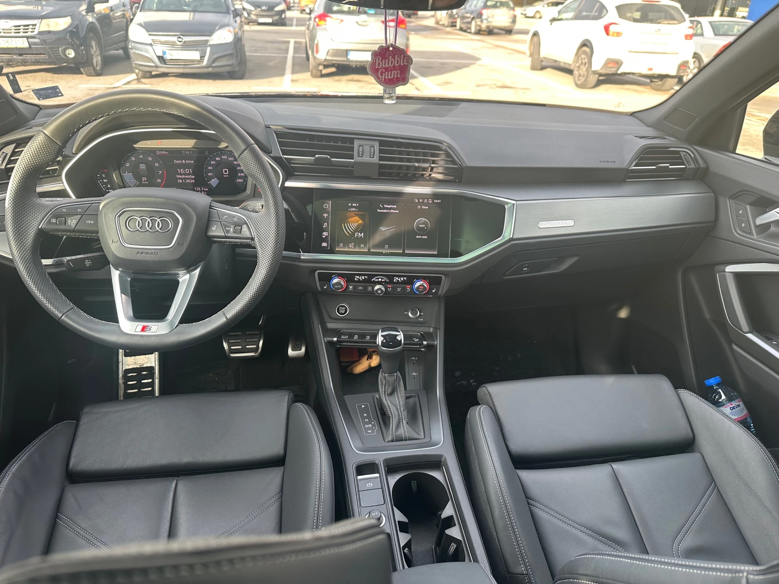 Audi Q3 45 TFSI 3xS-Line, Black Optic, Pano, Leather | Mobile.bg � ����������� 8