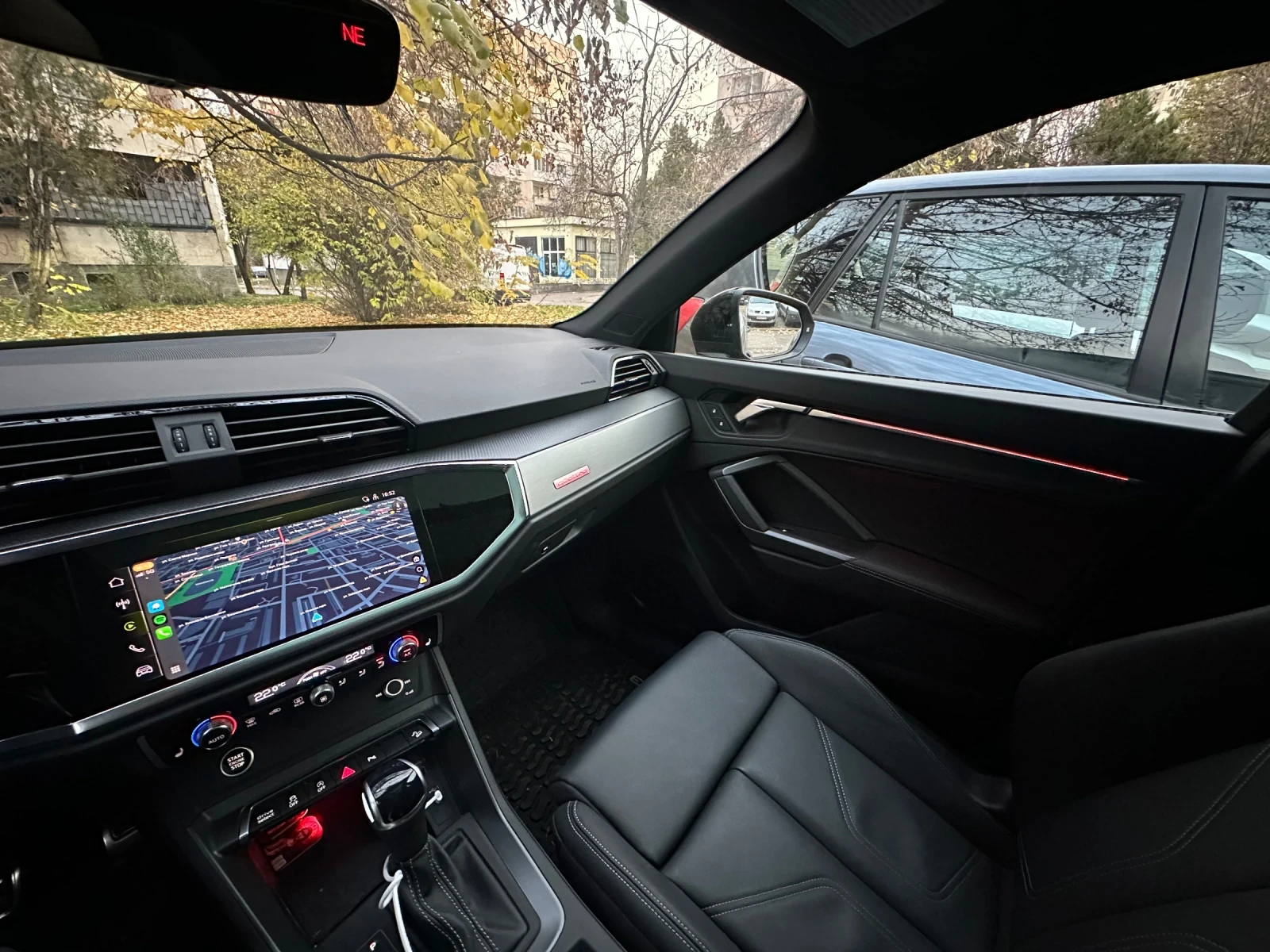 Audi Q3 45 TFSI 3xS-Line, Black Optic, Pano, Leather - изображение 10