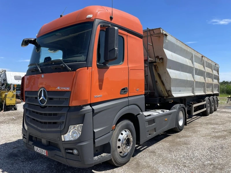 Mercedes-Benz Actros КОМПОЗИЦИЯ L&#220;CK ЗА СКРАП, снимка 1 - Камиони - 45684828