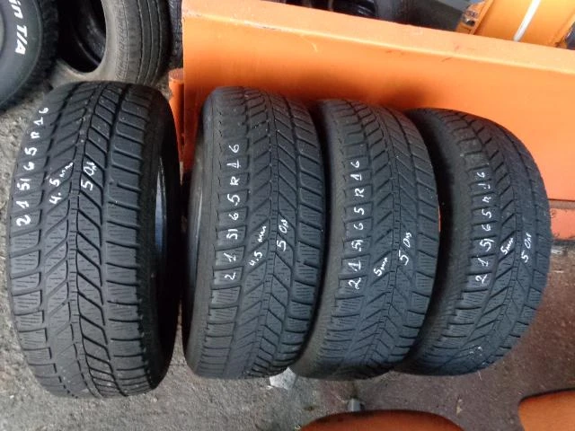 Гуми Зимни 215/65R16, снимка 13 - Гуми и джанти - 12401946