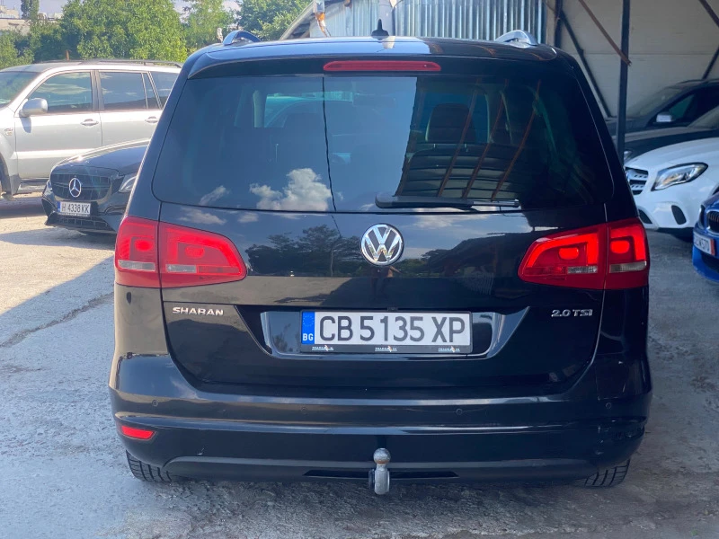 VW Sharan Панорама / камера / DSG / КОЖА / ПОДГРЕВ, снимка 4 - Автомобили и джипове - 46558552