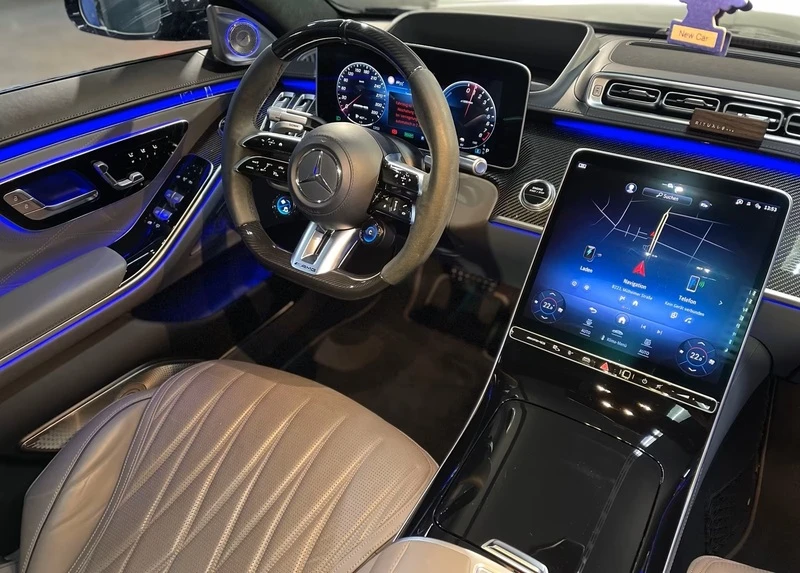 Mercedes-Benz S 63 AMG E PERFORMANCE V8 Plug-in Hybrid 4MATIC+ , снимка 8 - Автомобили и джипове - 53456659