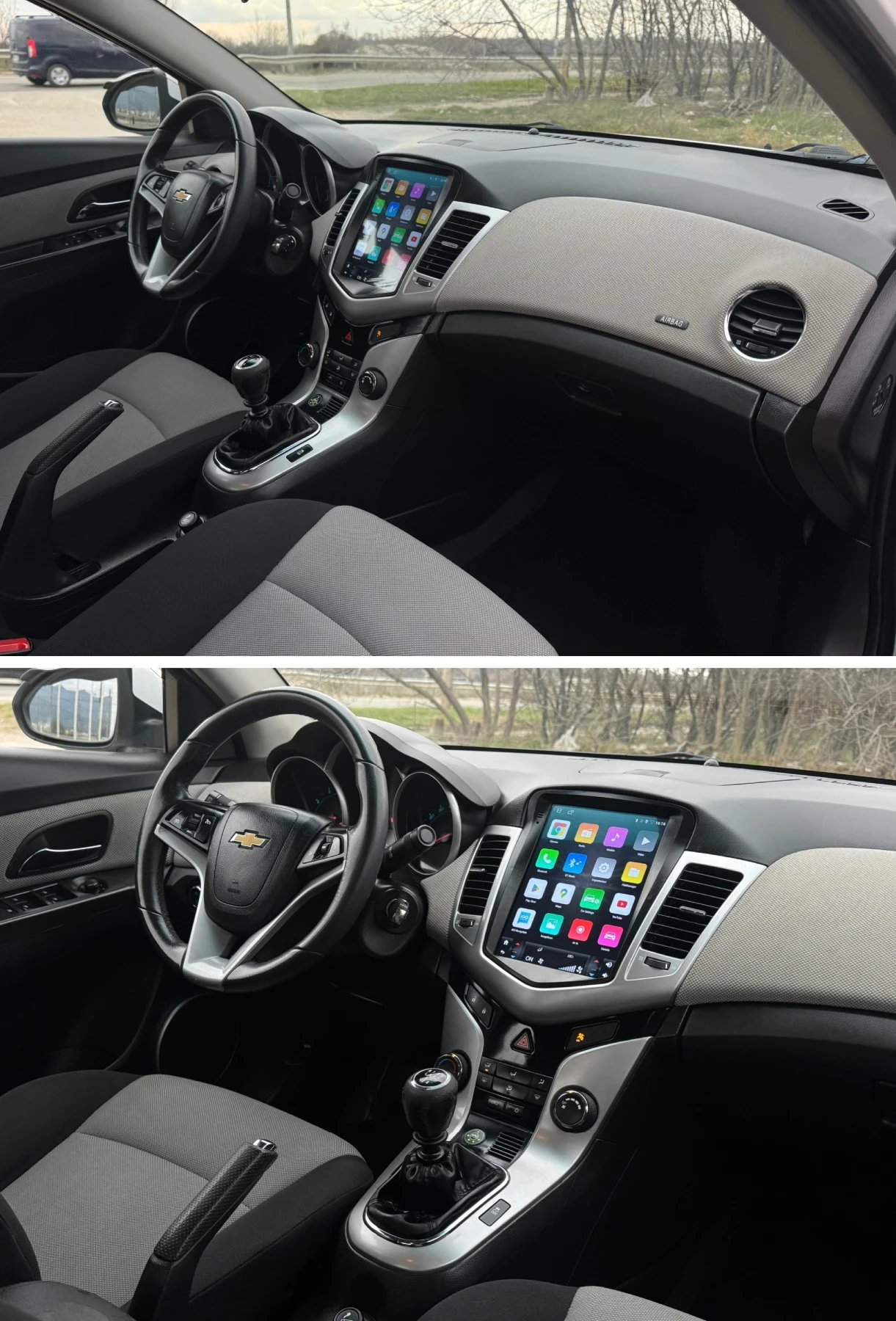 Chevrolet Cruze 8i 141 к.с. Bi-Fuel (бензин/газ   фабрична GPL сис, снимка 11 - Автомобили и джипове - 54081088