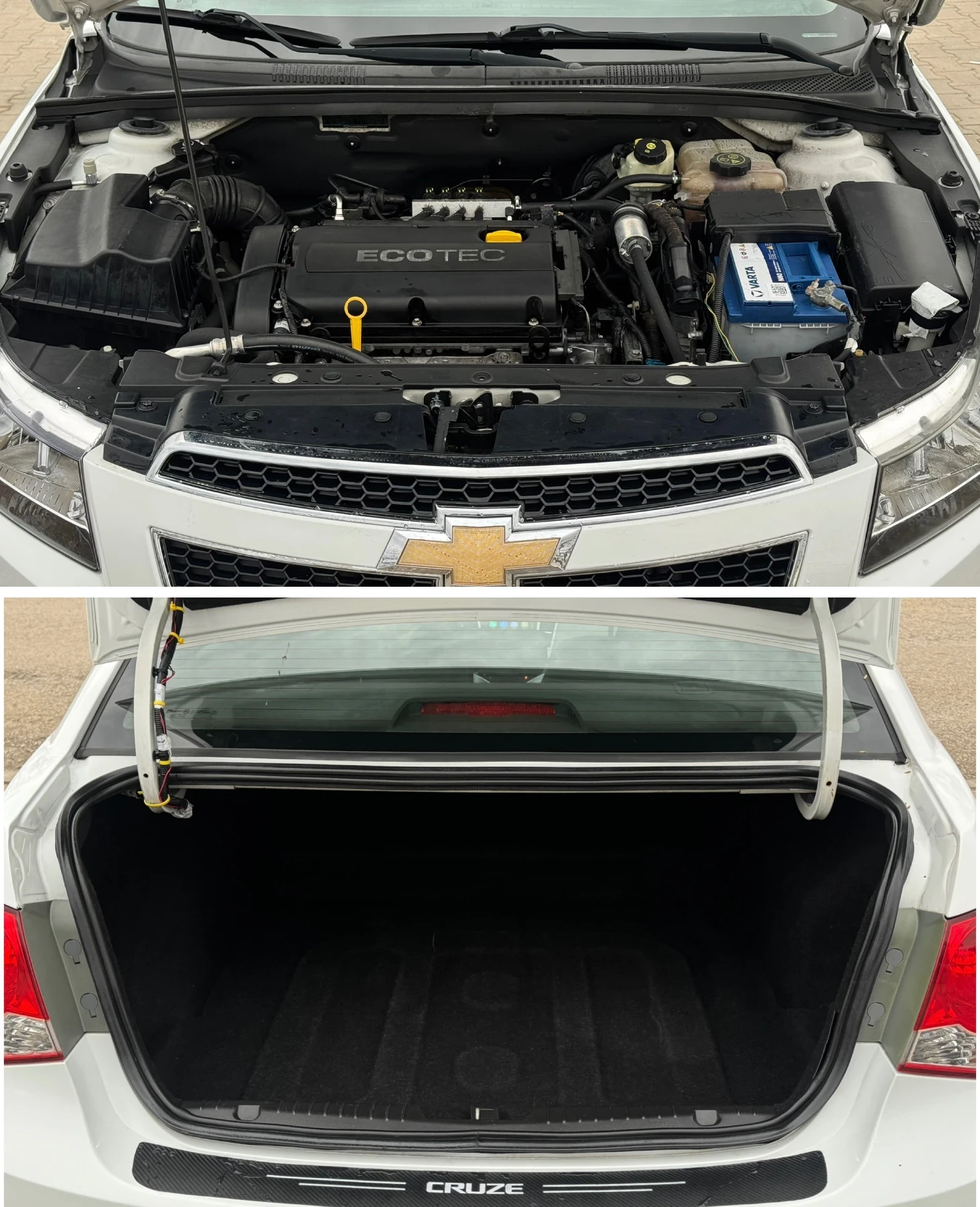 Chevrolet Cruze 8i 141 к.с. Bi-Fuel (бензин/газ   фабрична GPL сис, снимка 14 - Автомобили и джипове - 54081088