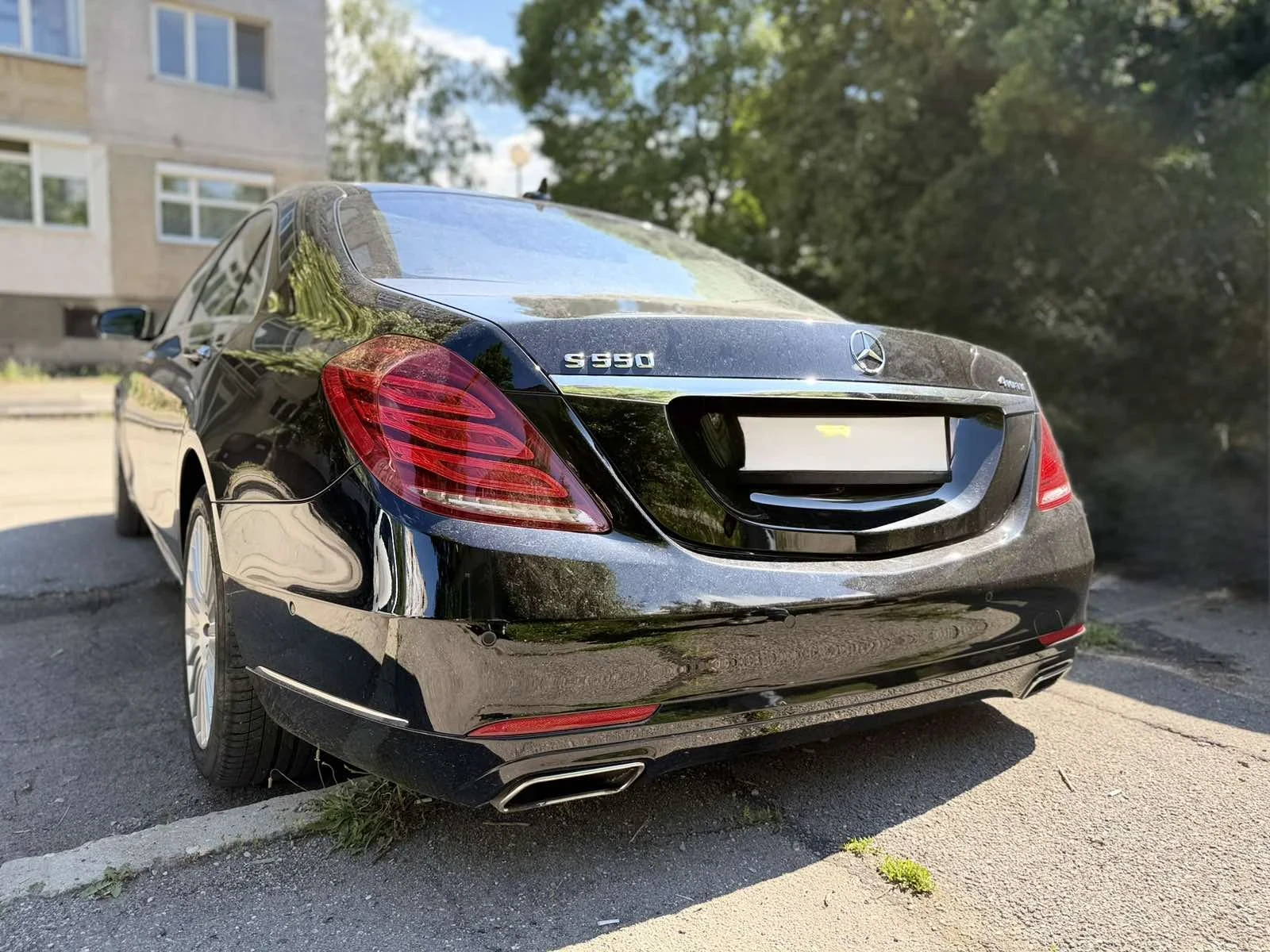 Mercedes-Benz S 550 Мерцедес S550l 4matic, снимка 9 - Автомобили и джипове - 55089261