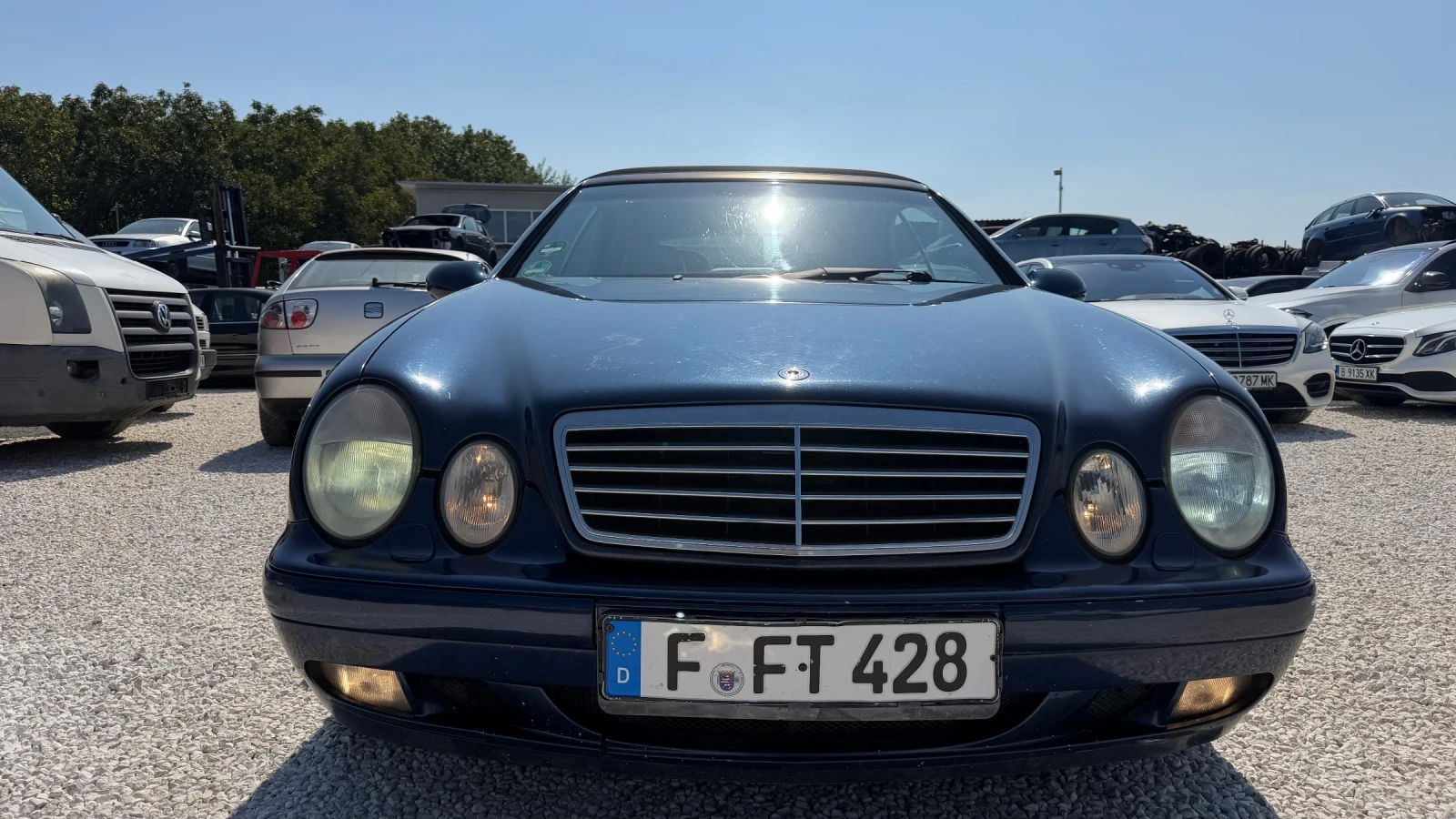 Mercedes-Benz CLK 230 kompressor АВТОМАТИК БАРТЕР ЛИЗИНГ, снимка 2 - Автомобили и джипове - 56172458