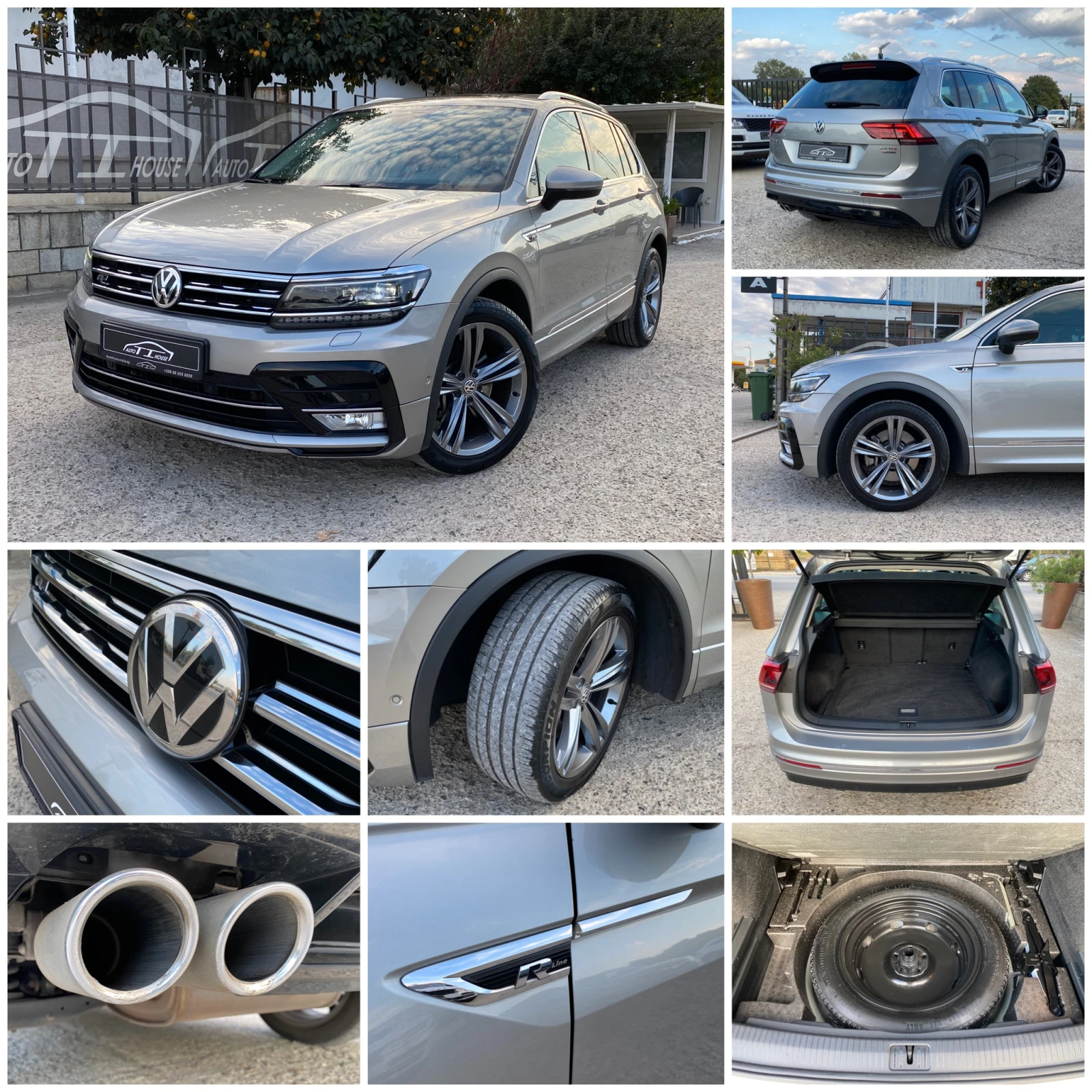 VW Tiguan R-Line* 2.0TDI* 190* Pano* Dis* , снимка 17 - Автомобили и джипове - 53496258