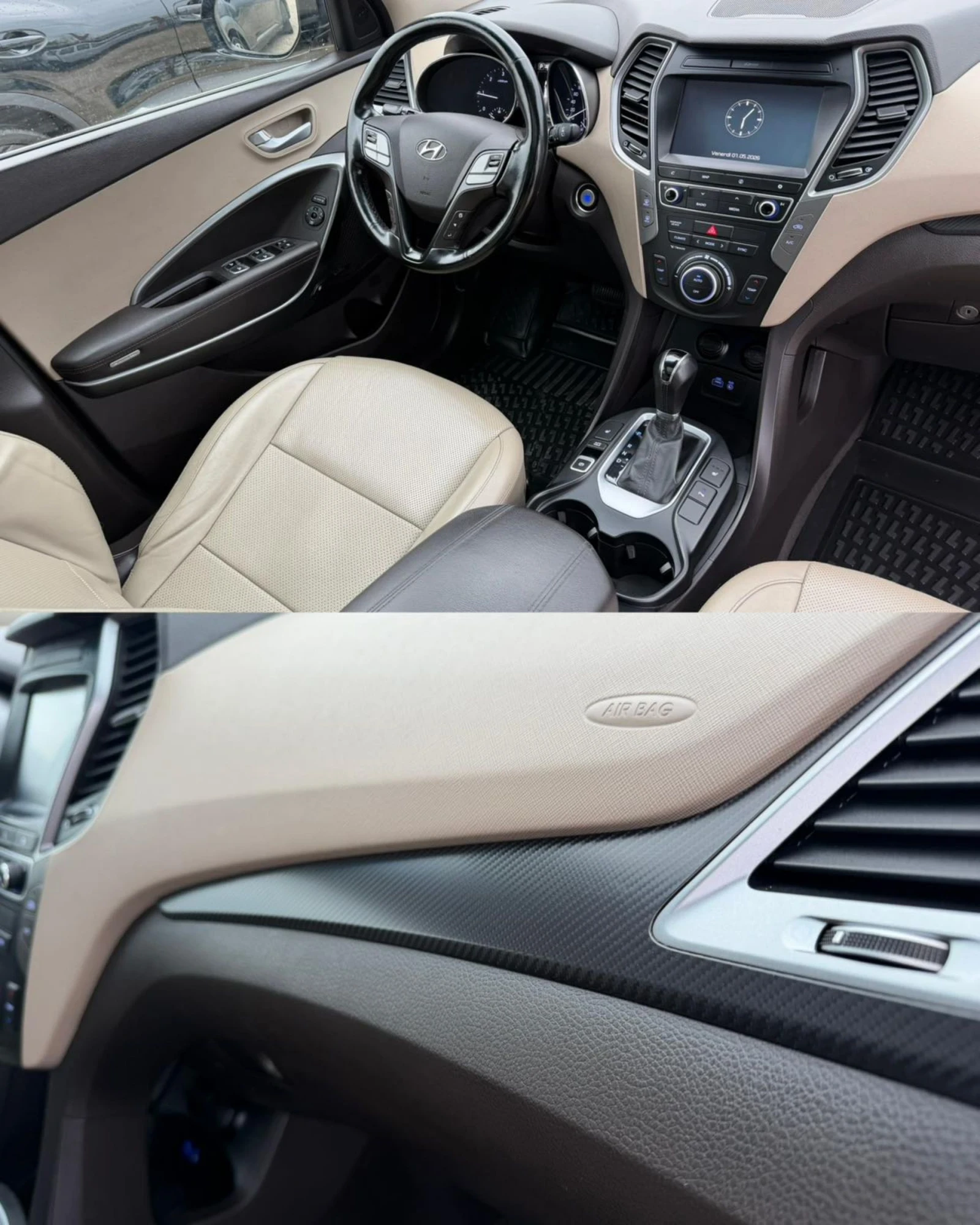 Hyundai Santa fe 2.2 CRDI FULL LIMITED EDITION ЛИЗИНГ ВИДЕО , снимка 10 - Автомобили и джипове - 54384205