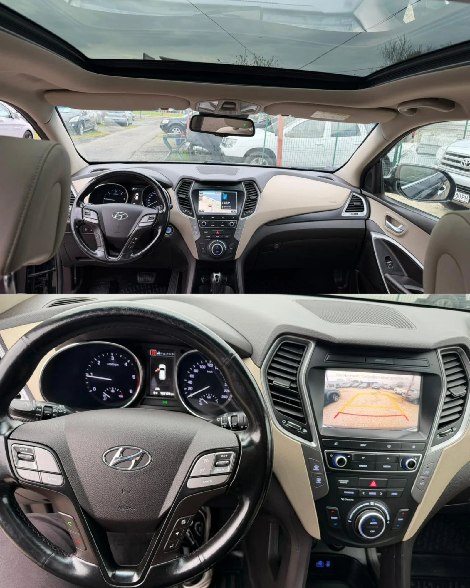 Hyundai Santa fe 2.2 CRDI FULL LIMITED EDITION ЛИЗИНГ ВИДЕО , снимка 4 - Автомобили и джипове - 54384205