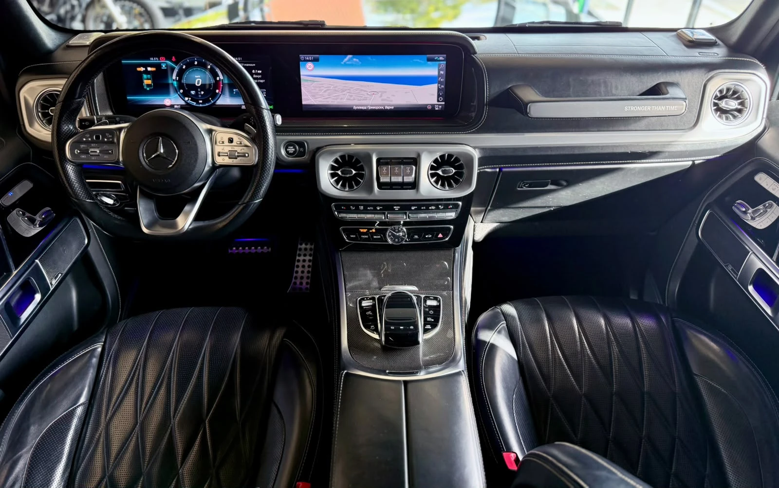 Mercedes-Benz G 400 d 4M* AMG* Stronger than Time* Full* Burm* ������ | Mobile.bg � ����������� 9