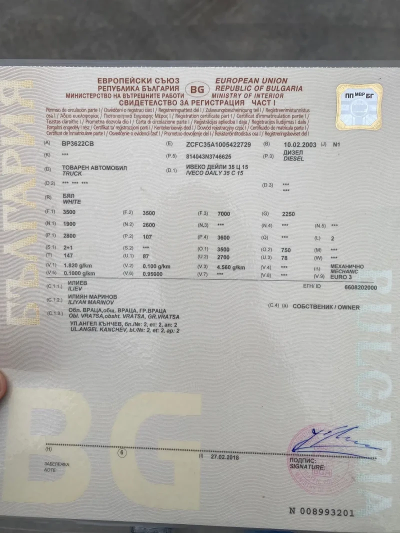 Iveco Daily 35c15 - 2.8 - 145 к.с., снимка 10 - Бусове и автобуси - 52305371