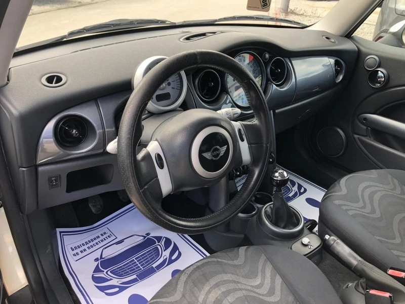 Mini Cooper 1.6, снимка 10 - Автомобили и джипове - 44149039