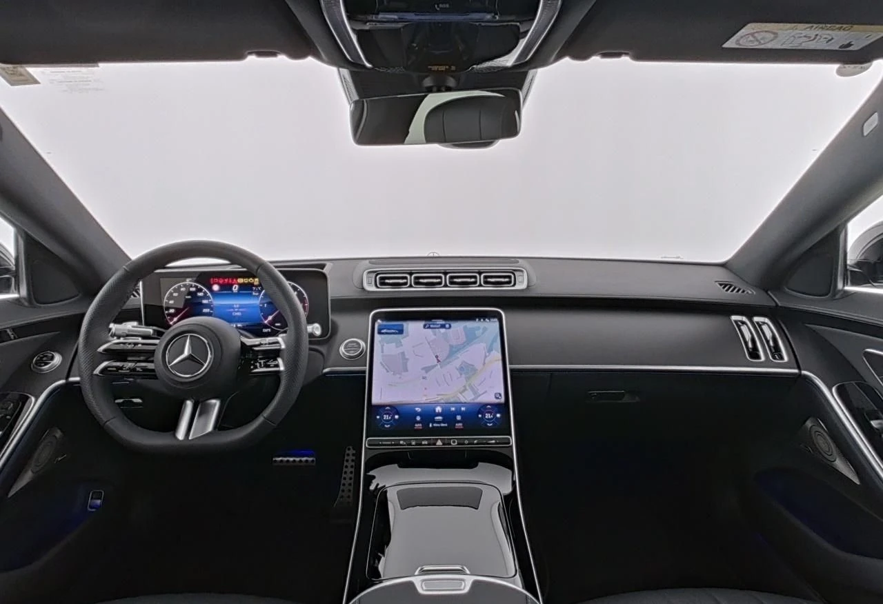 Mercedes-Benz S 450 d/AMG/LONG/4-MATIC/HEAD UP/PANO/BURM/360/ - изображение 9