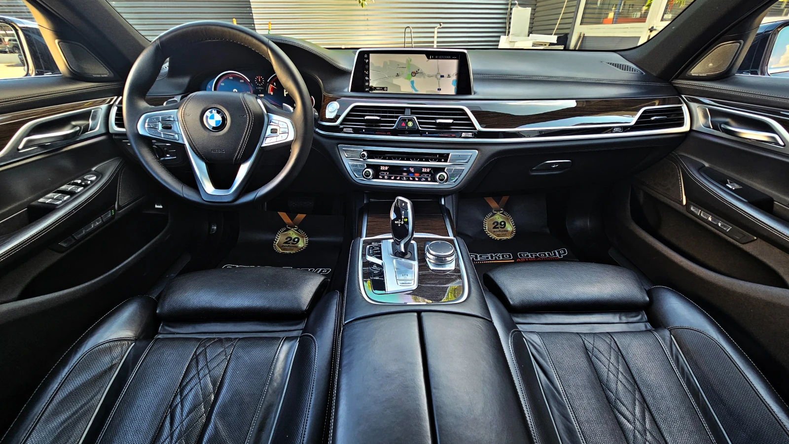 BMW 740 LD/XD/TVx3/DISTR/HUD/МАСАЖ/ОБДУХ/ВАКУУМ/AMBIЕNT/LI - изображение 8