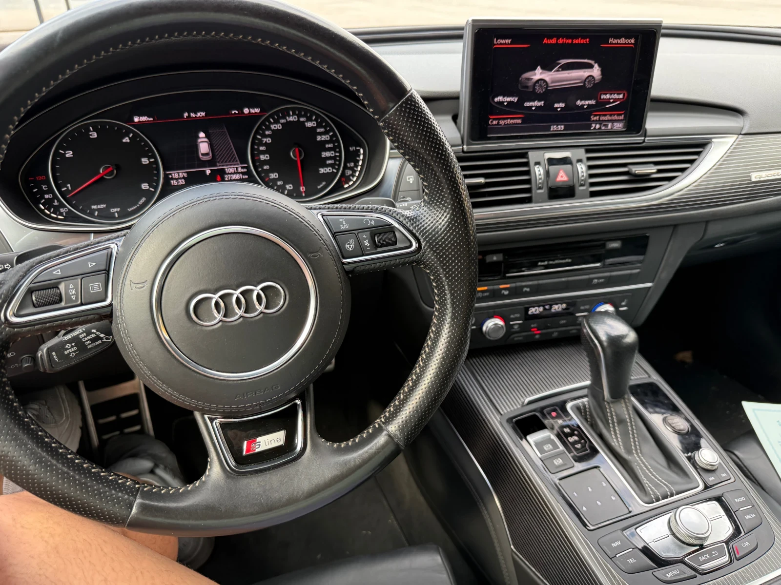Audi A6 3.0 BiTDi* Competition* Quattro* Distr* Pano* Bose | Mobile.bg   15