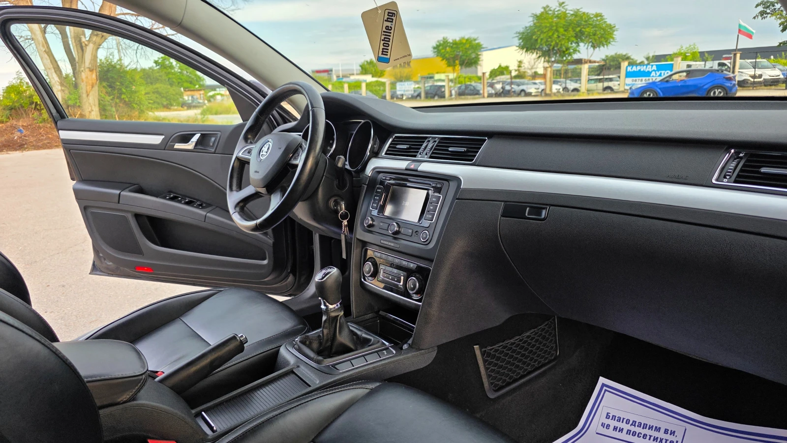 Skoda Superb KATO ЧИСТО НОВ, снимка 13 - Автомобили и джипове - 55082235