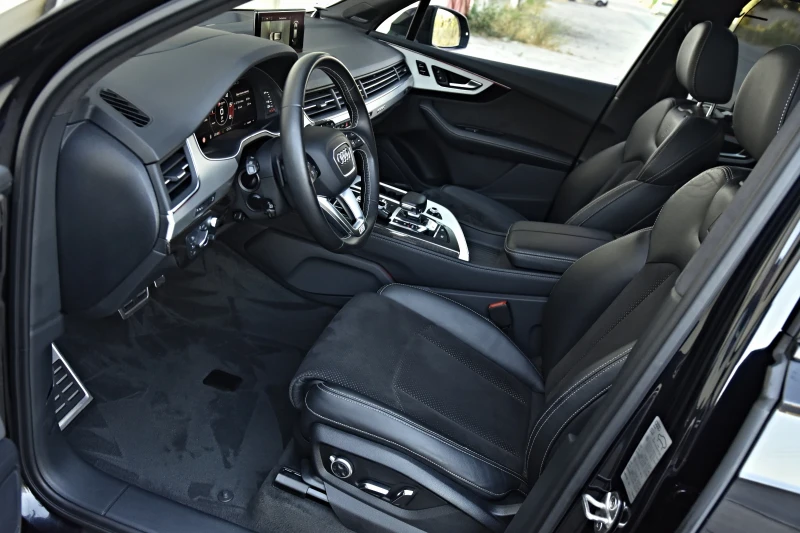Audi SQ7 4.0 V8T MATRIX 3xTV B&O 7-SITZE 22&#34; PANO 360 C, снимка 8 - Автомобили и джипове - 50968438