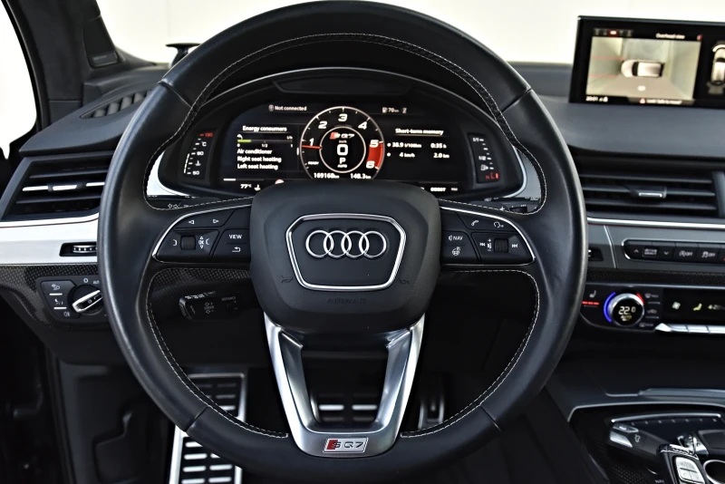 Audi SQ7 4.0 V8T MATRIX 3xTV B&O 7-SITZE 22&#34; PANO 360 C, снимка 11 - Автомобили и джипове - 50968438