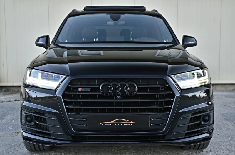 Audi SQ7 4.0 V8T MATRIX 3xTV B&O 7-SITZE 22&#34; PANO 360 C, снимка 2 - Автомобили и джипове - 50968438