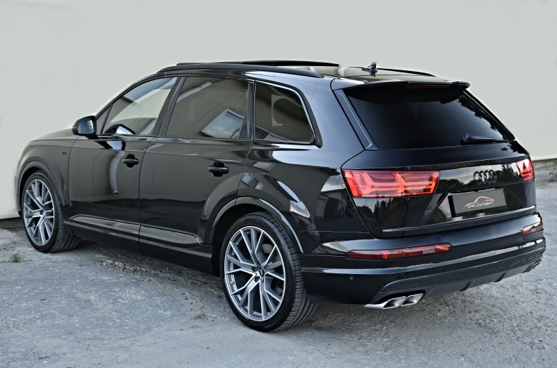 Audi SQ7 4.0 V8T MATRIX 3xTV B&O 7-SITZE 22&#34; PANO 360 C, снимка 6 - Автомобили и джипове - 50968438