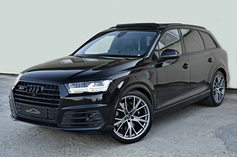 Audi SQ7 4.0 V8T MATRIX 3xTV B&O 7-SITZE 22&#34; PANO 360 C - 75900 лв. - 50581895 1