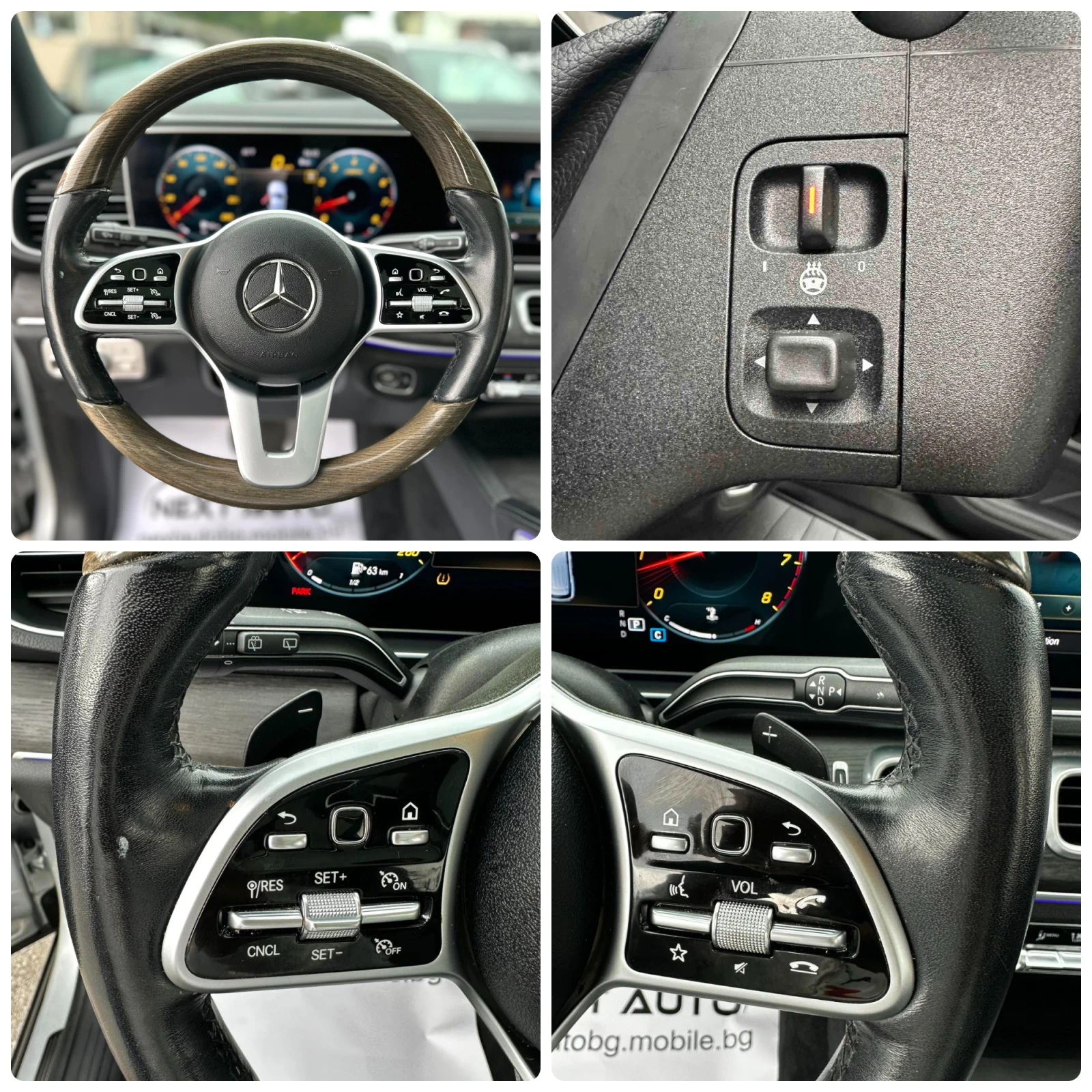 Mercedes-Benz GLE 350 i 255HP PANO 360'CAM BURMESTER ОБДУХВАНЕ, снимка 13 - Автомобили и джипове - 55407779