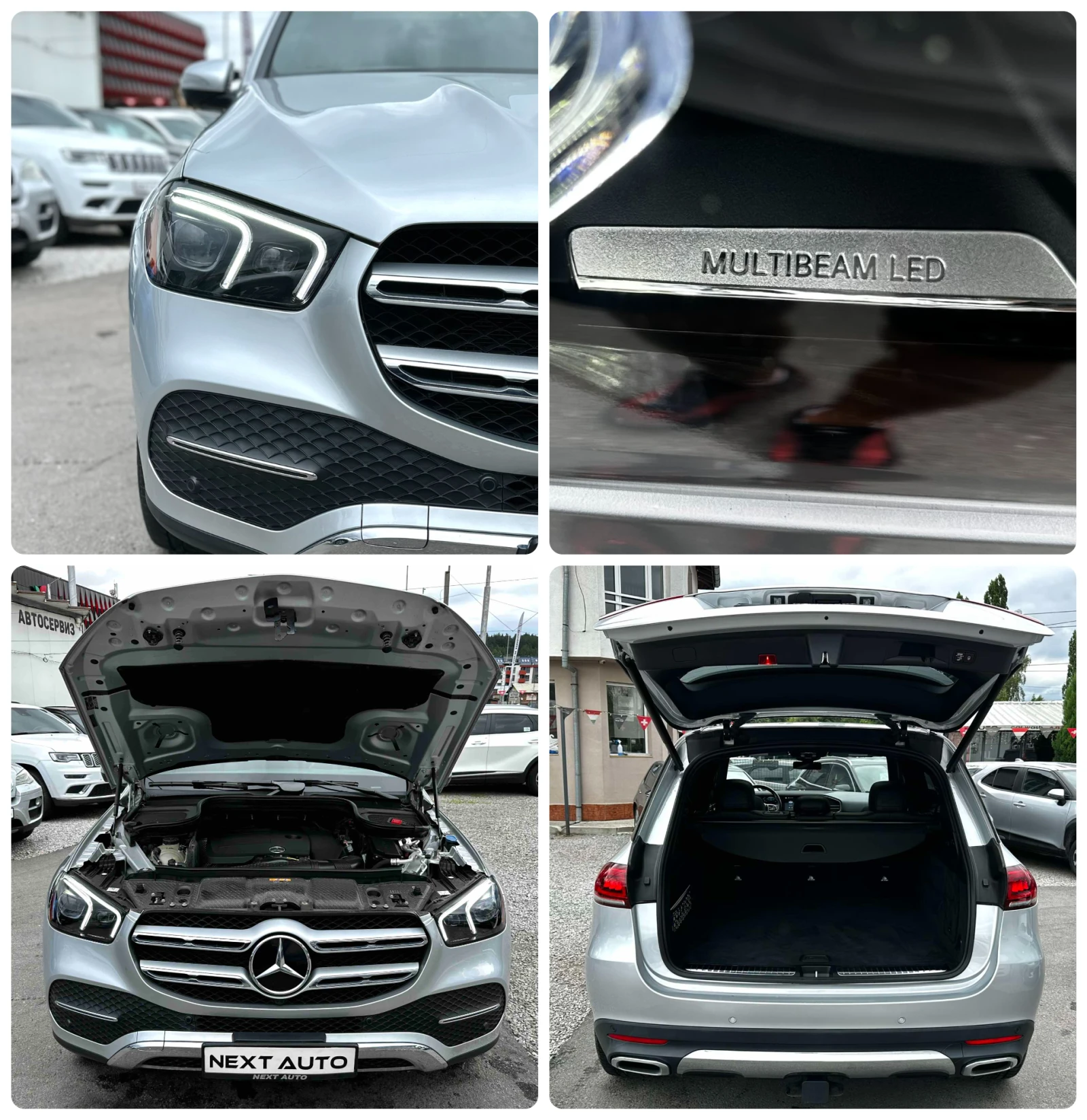 Mercedes-Benz GLE 350 i 255HP PANO 360'CAM BURMESTER ОБДУХВАНЕ, снимка 16 - Автомобили и джипове - 55407779