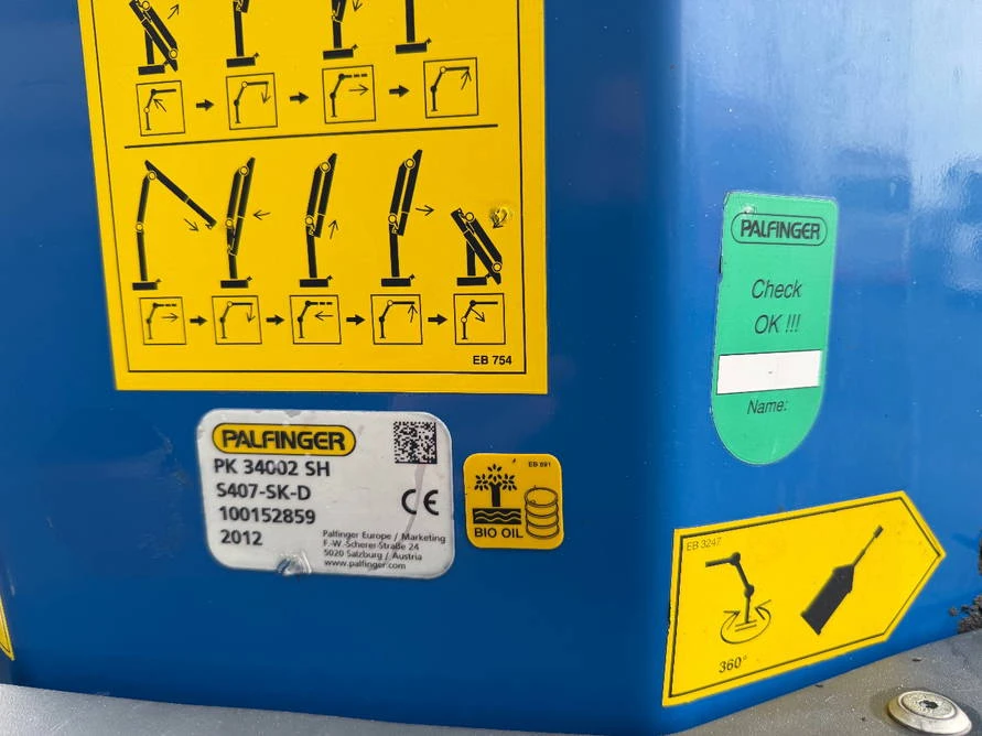 Volvo Fh 420 Palfinger PK34002SH E+ JiB BJ060В(КРАН 30 МЕТР, снимка 15 - Камиони - 53954550