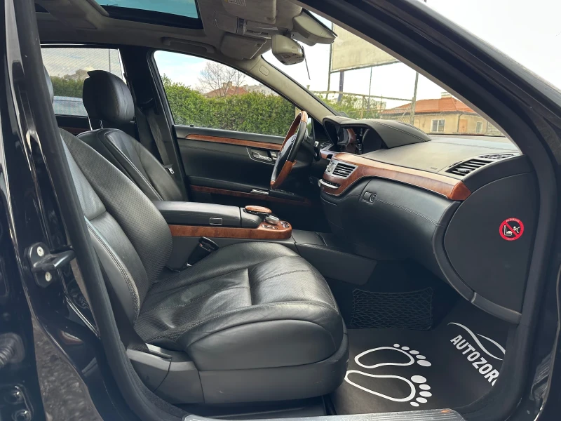 Mercedes-Benz S 600 AMG* 517к.с* LONG* NIGHT VISION* МАСАЖИ* ДИСТРОНИК, снимка 11 - Автомобили и джипове - 49771514