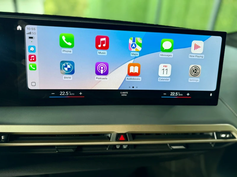 BMW iX xDrive 40/Amido/M пак/Laser/360/Soft/HeadUp/Джанти, снимка 16 - Автомобили и джипове - 52992047