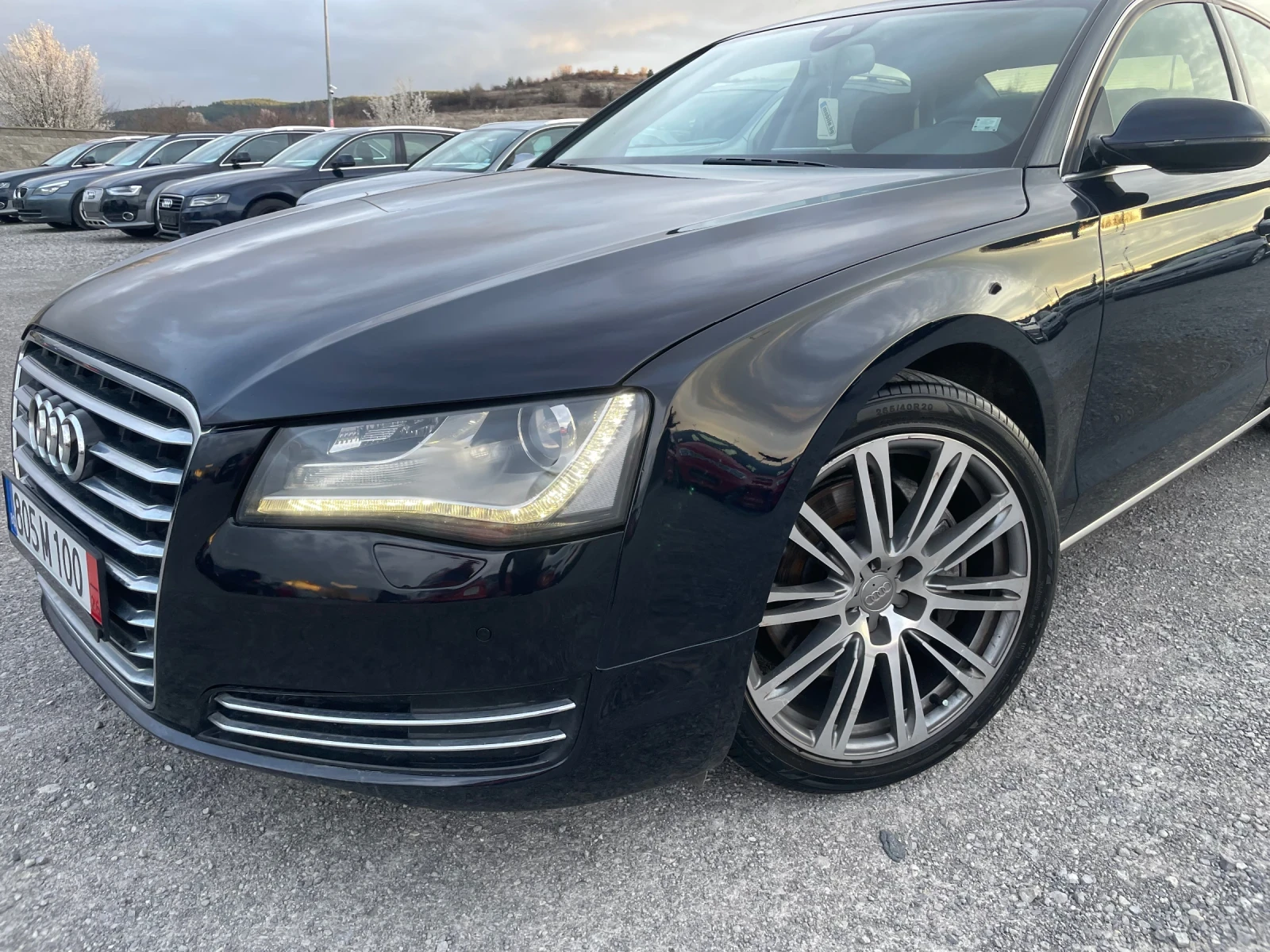 Audi A8 3.0TDI 4X4 LANE ASSIST NAVI LED BI-XENON EURO5, снимка 9 - Автомобили и джипове - 53373017