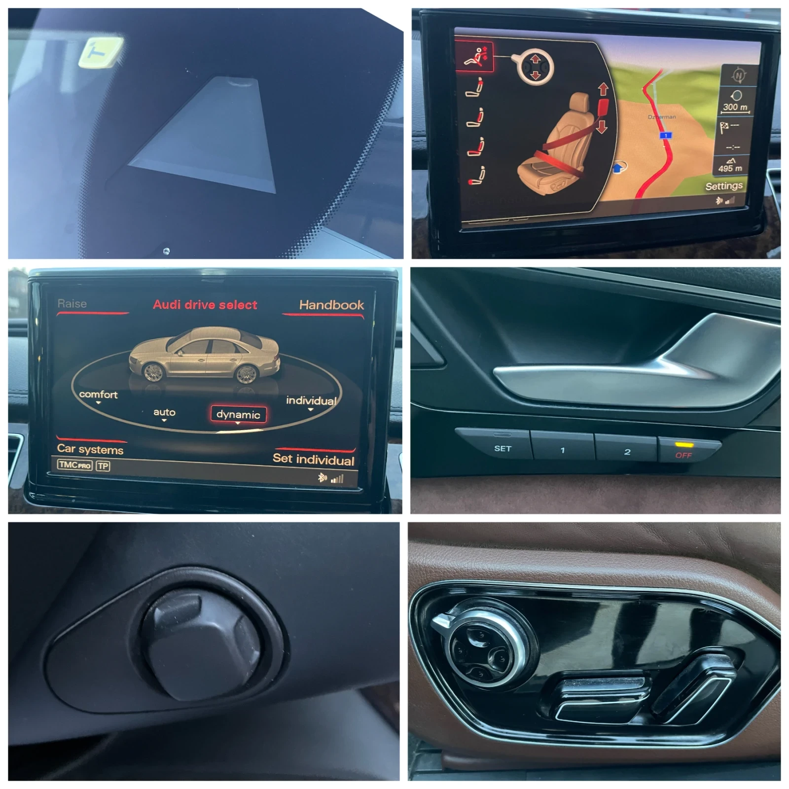 Audi A8 3.0TDI 4X4 LANE ASSIST NAVI LED BI-XENON EURO5, снимка 16 - Автомобили и джипове - 53373017