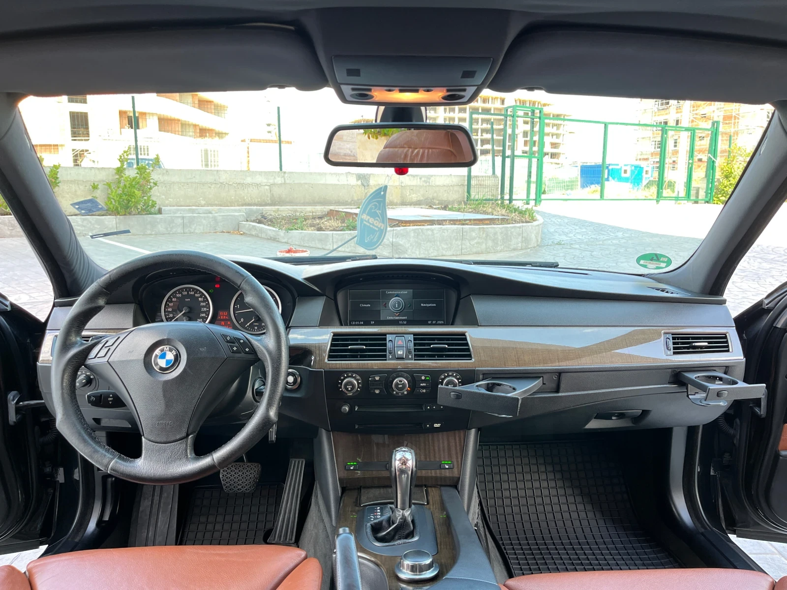 BMW 530 3.0D/231/2007/MPACKET, снимка 12 - Автомобили и джипове - 55276748