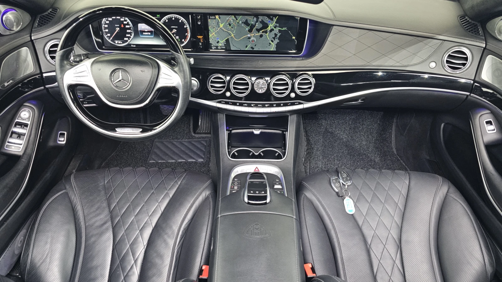Mercedes-Benz S 500 Maybach* BURMESTER* �����* 360* ���������* ������  | Mobile.bg � ����������� 7